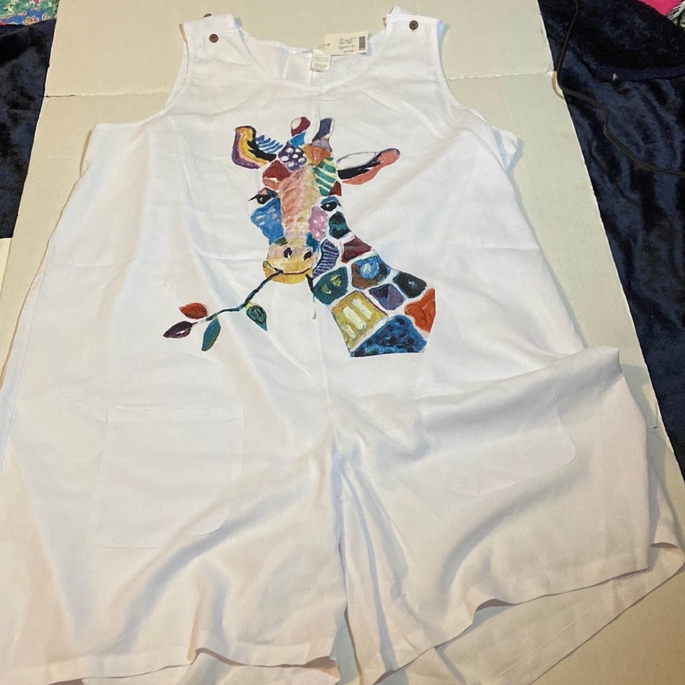 Pop Art Light Romper Unbranded NWT